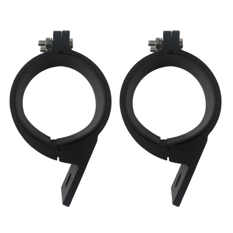 Audak 1 Pair 3 Inch Aluminum Mounting Bracket Tube Clamp for Bullbar Roof Rack Roll Cage (75-77mm/2.95-3.03 Inch Adjustable) - Image 3